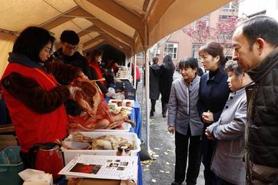 溧水美食走进省机关食堂